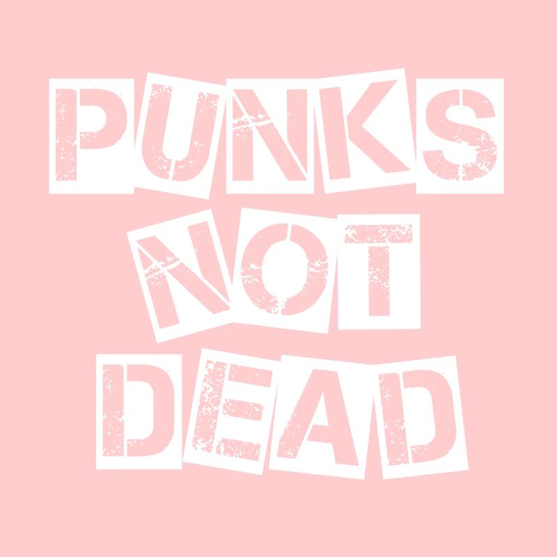 Punks not dead punk rock punk anarchy gift