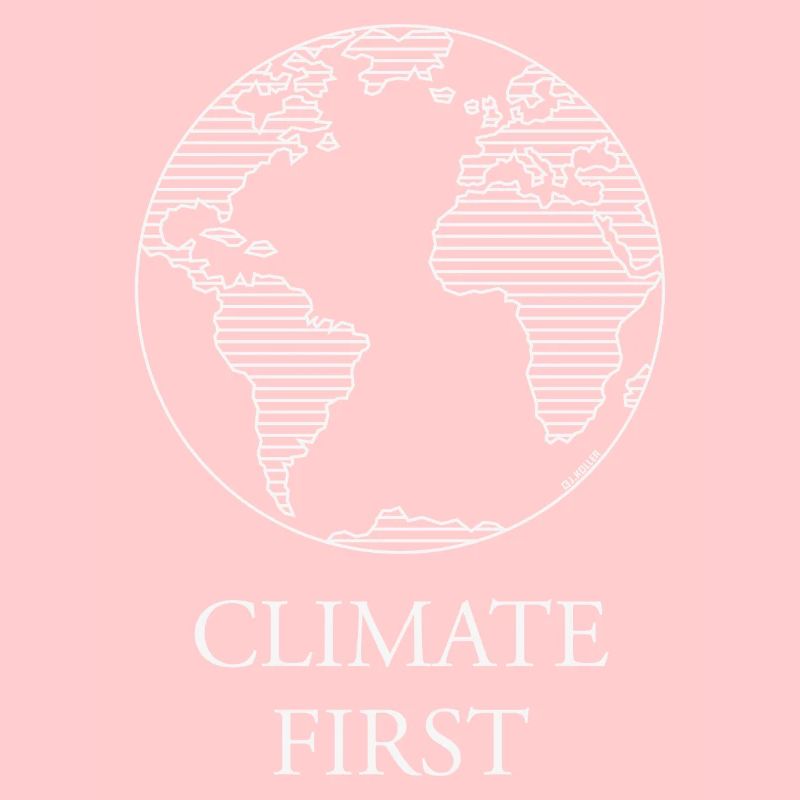 Climate First / Globe (Changement climatique / Blanc)