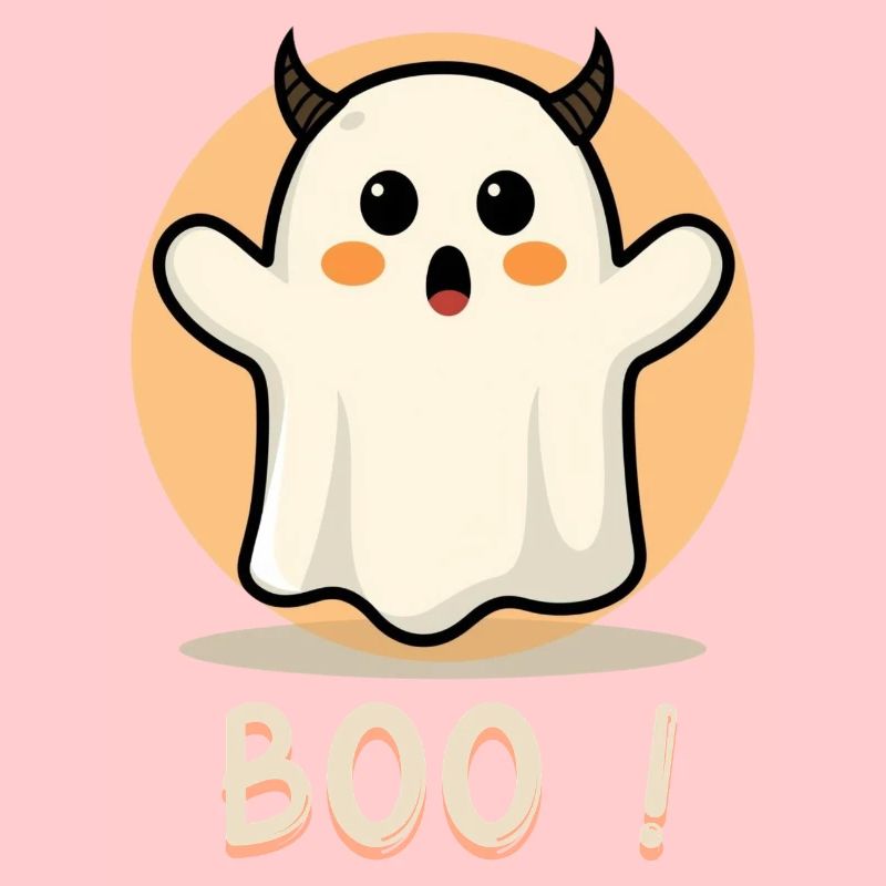 Buhruf! Ghost Halloween Decke