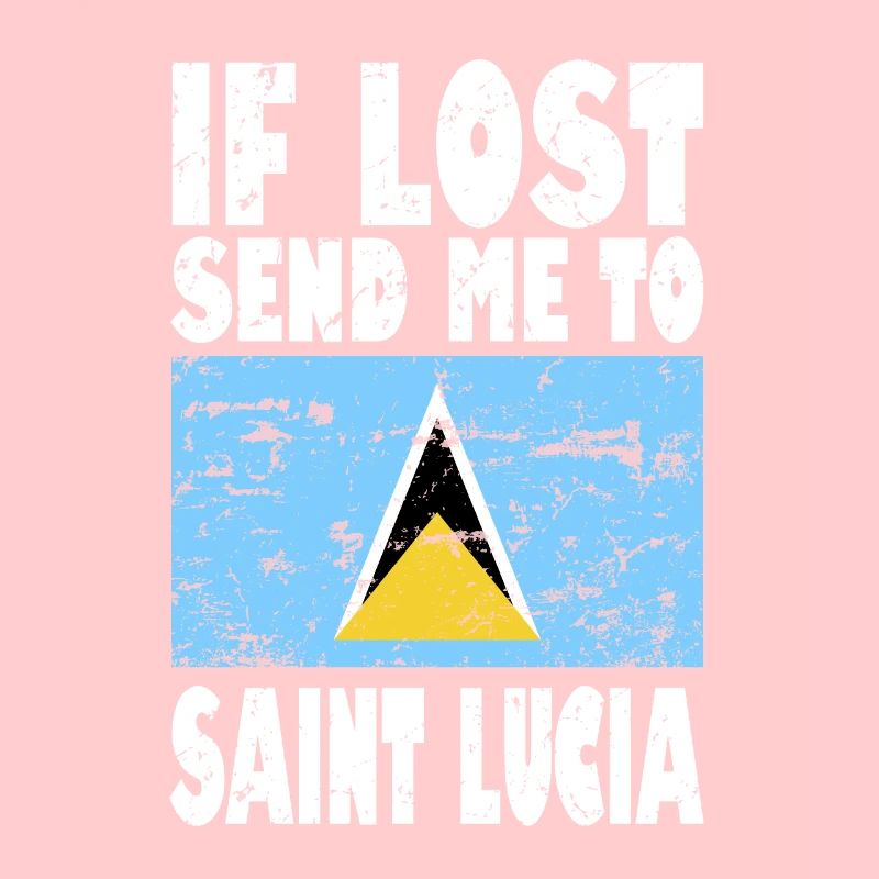 Saint Lucia Flag Saying