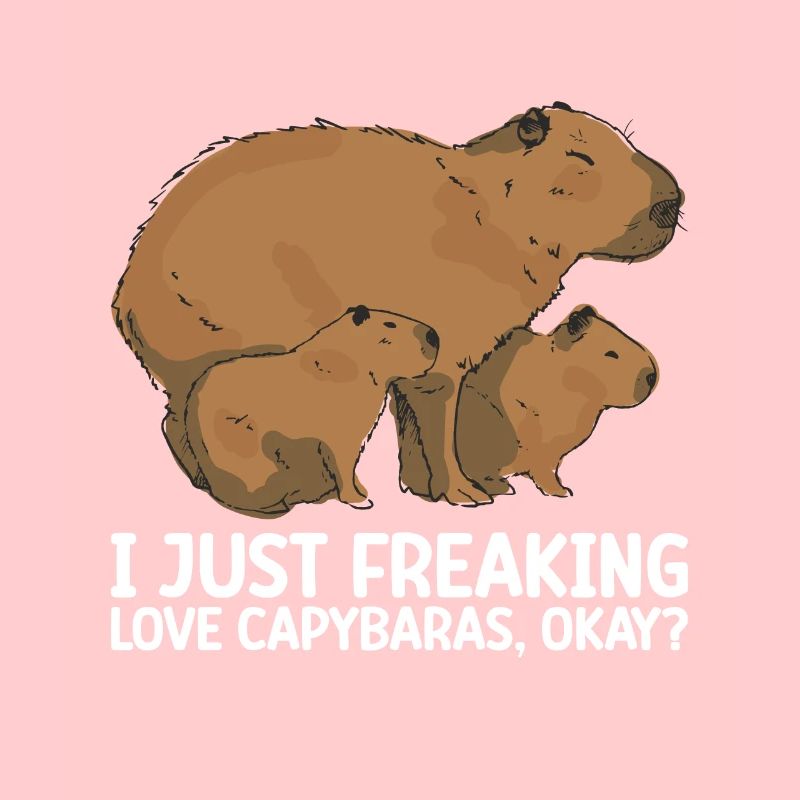 Capybara Tier Nagetier Capibara