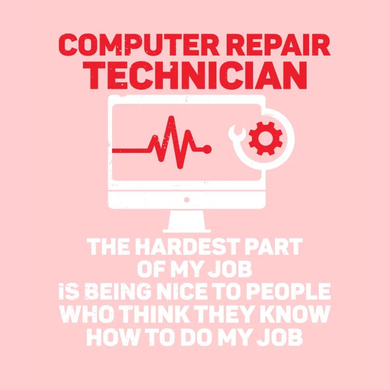 Computerreparaturtechnologie -Support -Technologie