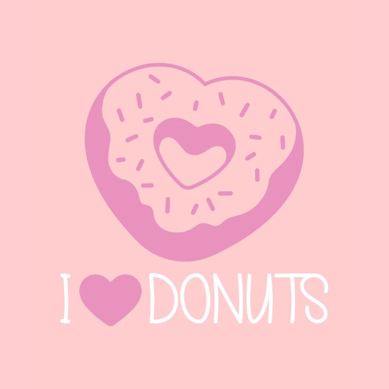 Donut Themed Donut Sprayed Funny Cute