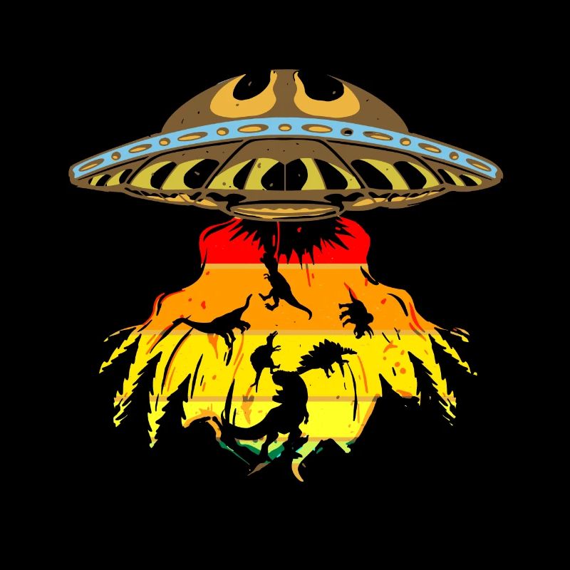 Alien Dinosaur UFO Abduction