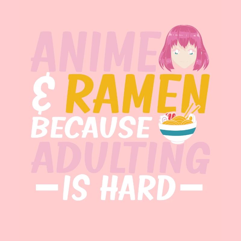 Ramen et anime parce que l’âge adulte est difficile