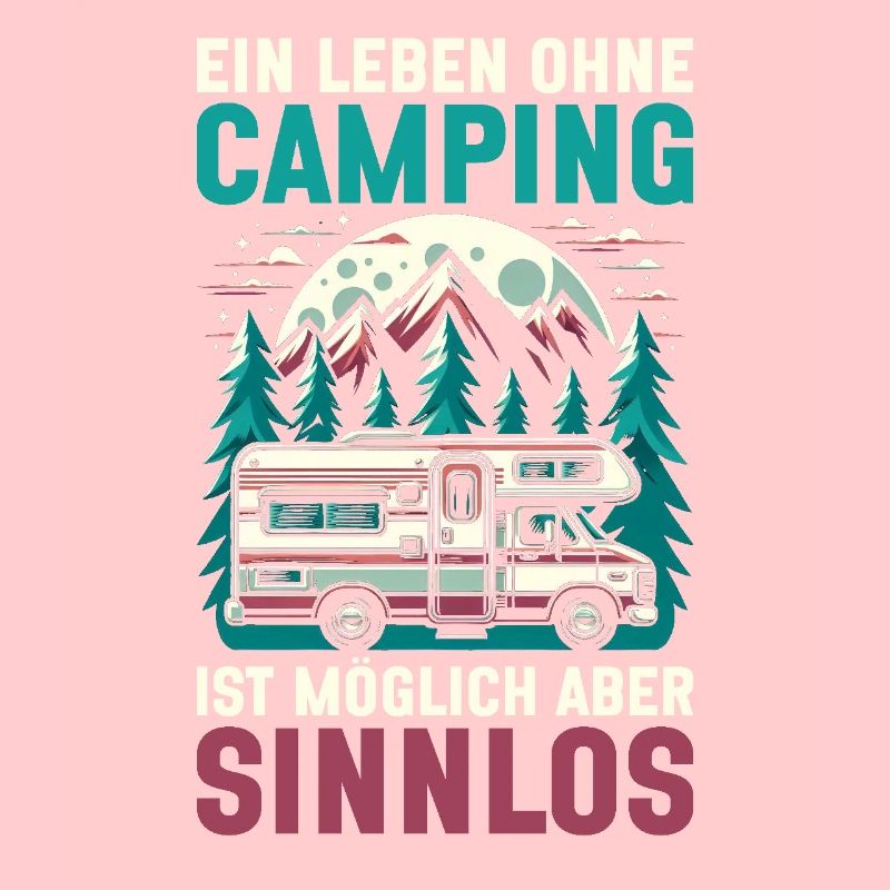 Camper Caravan Campfire Camping holiday