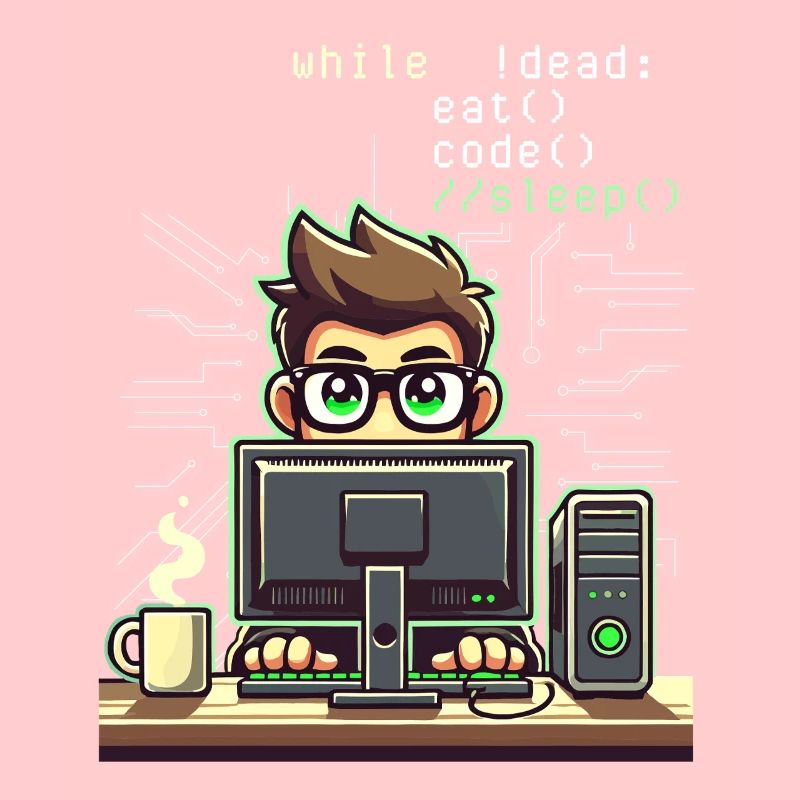 Programmierer Computercodierungssoftwareentwickler