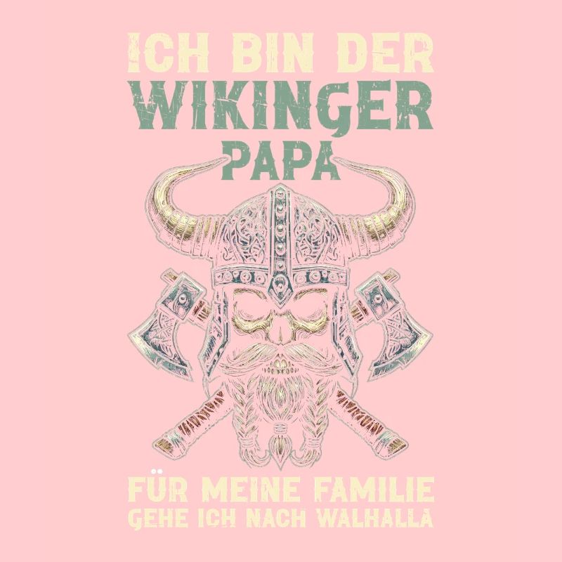Wikinger Papa Vatertag Vaterschaft Elternteil
