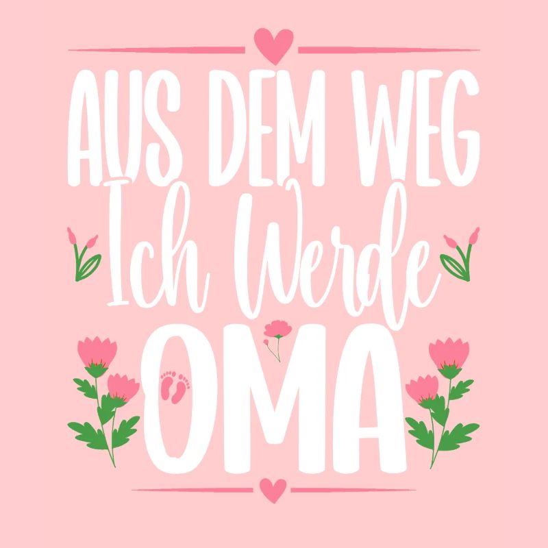 Ich Werde Oma Großmama Pensionierte Großmutter