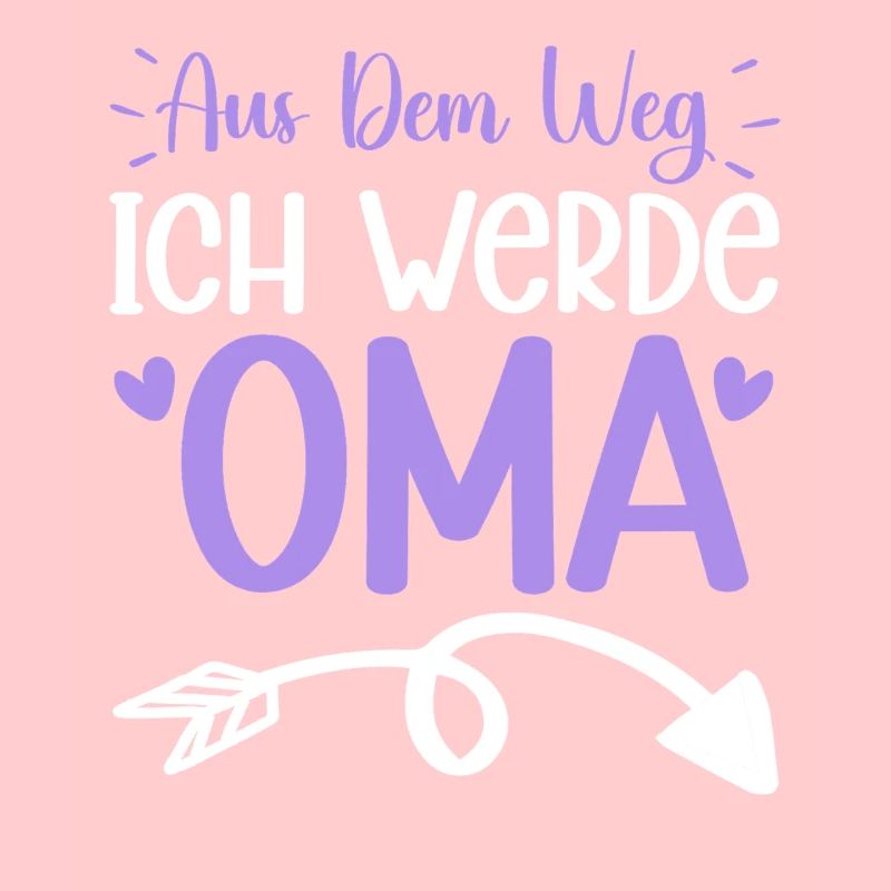 Ich Werde Oma Großmama Pensionierte Großmutter