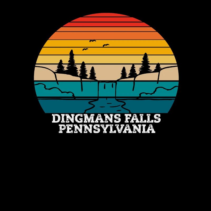 Dingmans Falls Pennsylvanie
