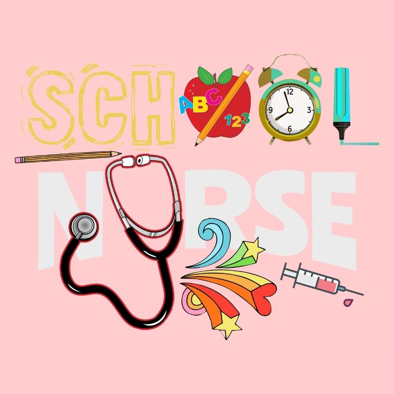Schule Krankenschwester Schulschwester Geschenk