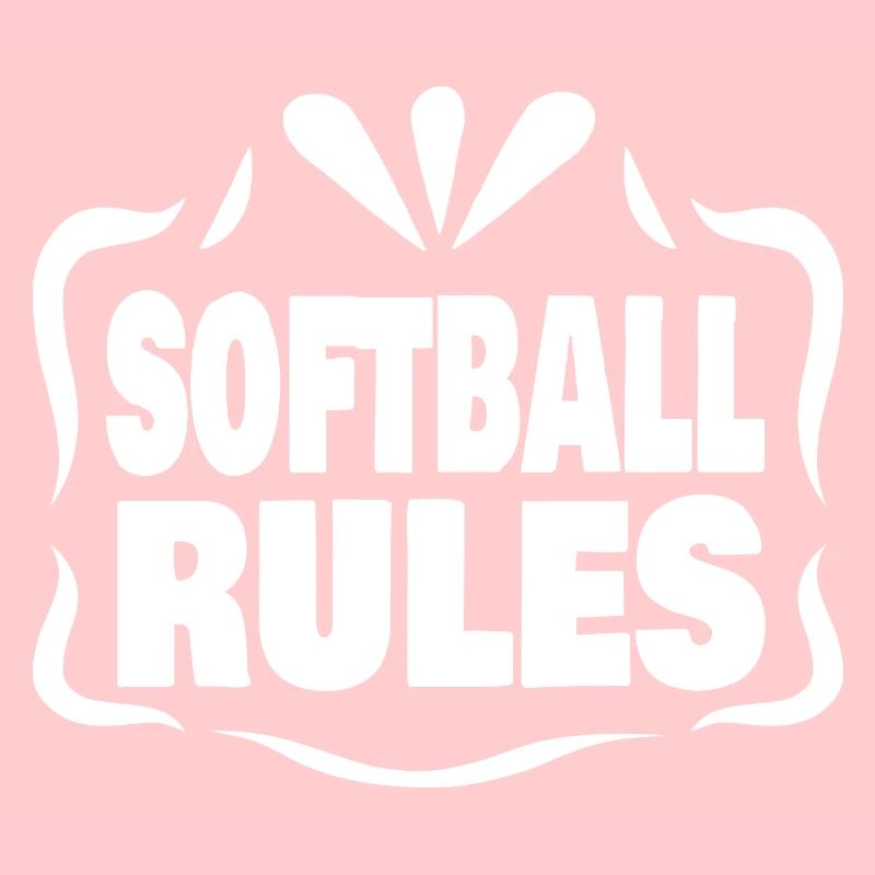 Parfait parce que les règles du softball