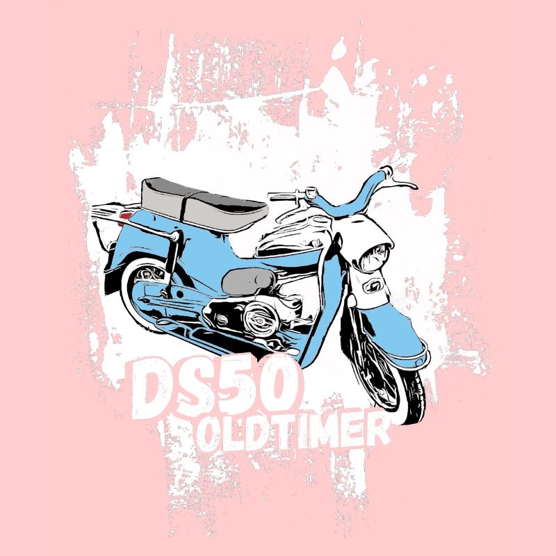DS50 / conducteur d'hirondelle / Ostalgie / cyclomoteur oldtimer