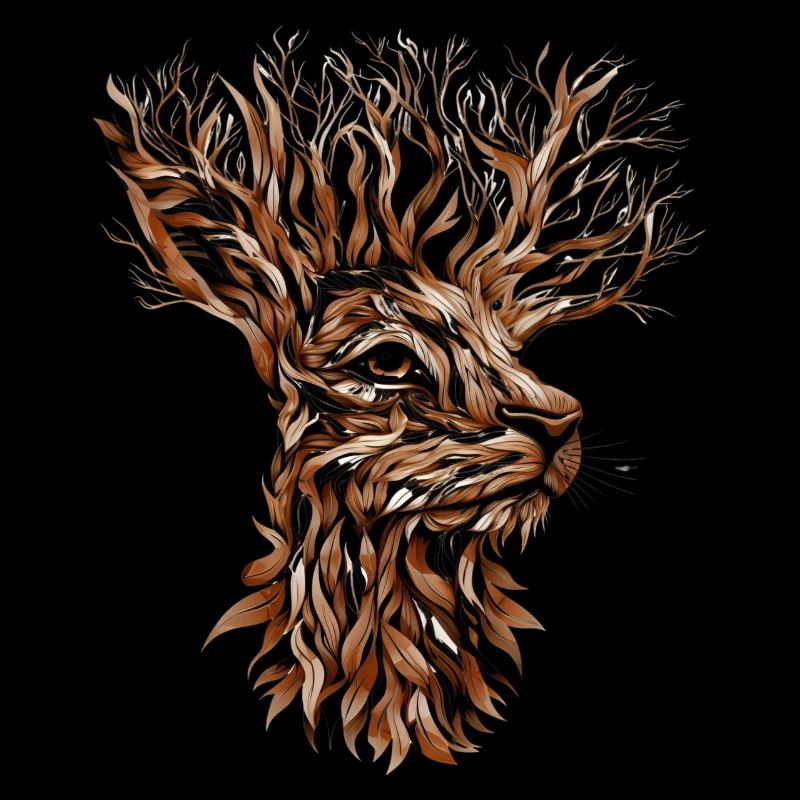 Wild Whispers Hare Design