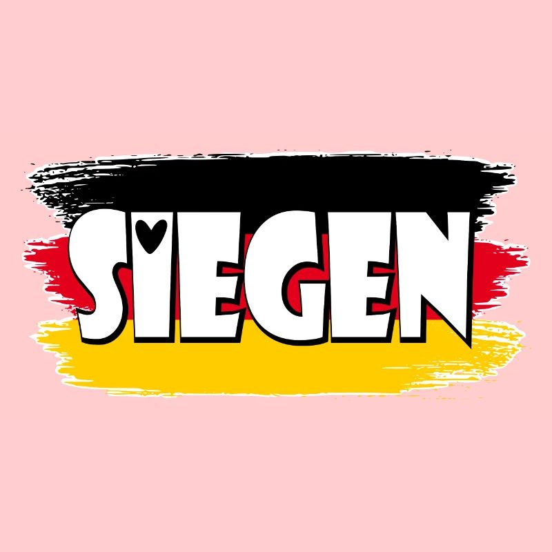 Siegen City Germany Flag