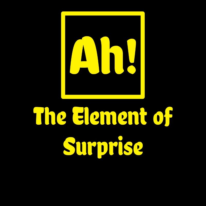 Funny - Ah - Erstaunt - Element - Lustig - Cool