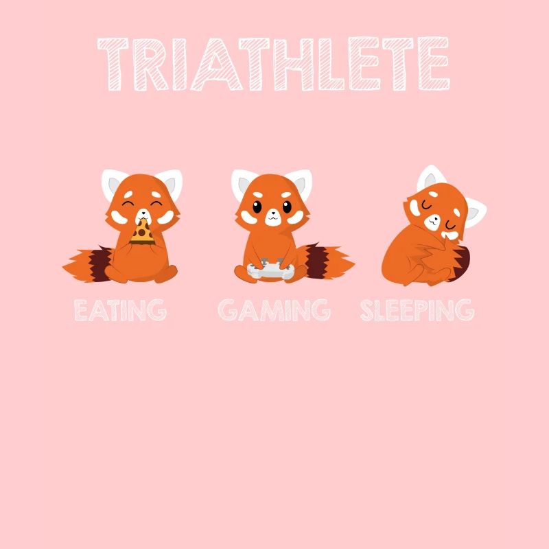 Panda - Faul - Lazy - Red Panda - Geschenk - Fun
