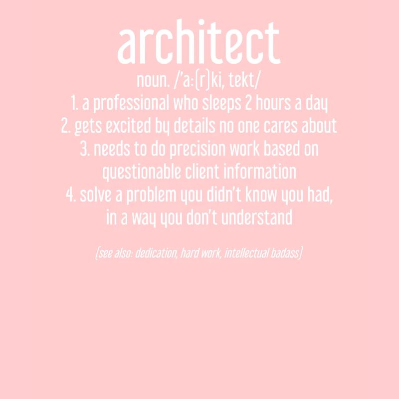 ARCHITECTE - DESIGNER - CONSTRUCTION - DESSIN