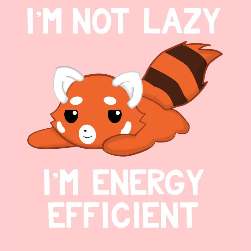 Red Panda - Energy Efficient - Environment - Lazy