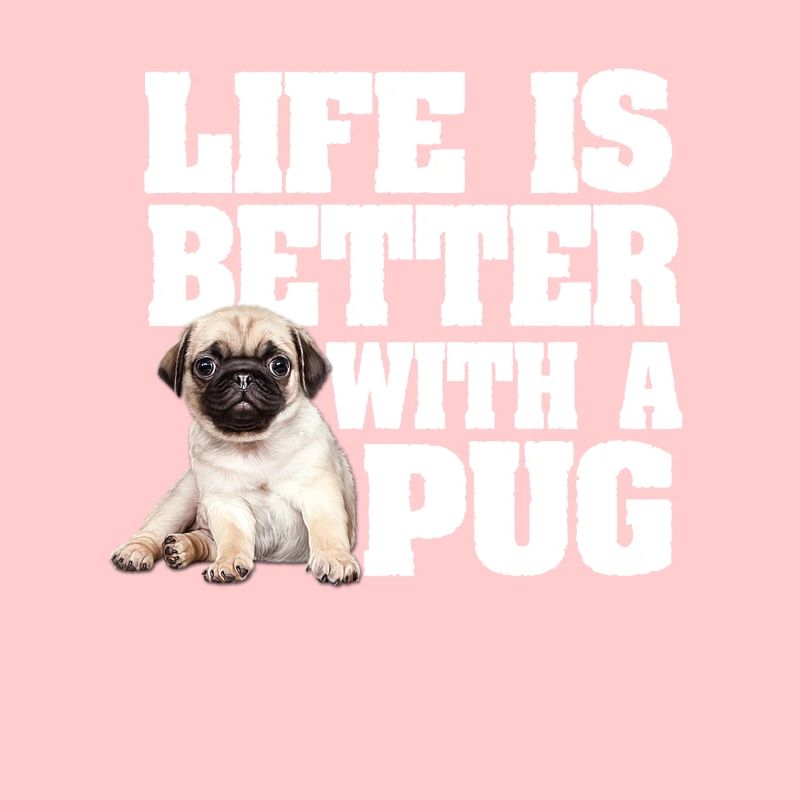 Das Leben eines Mopshundes ist mit einem Mops besser