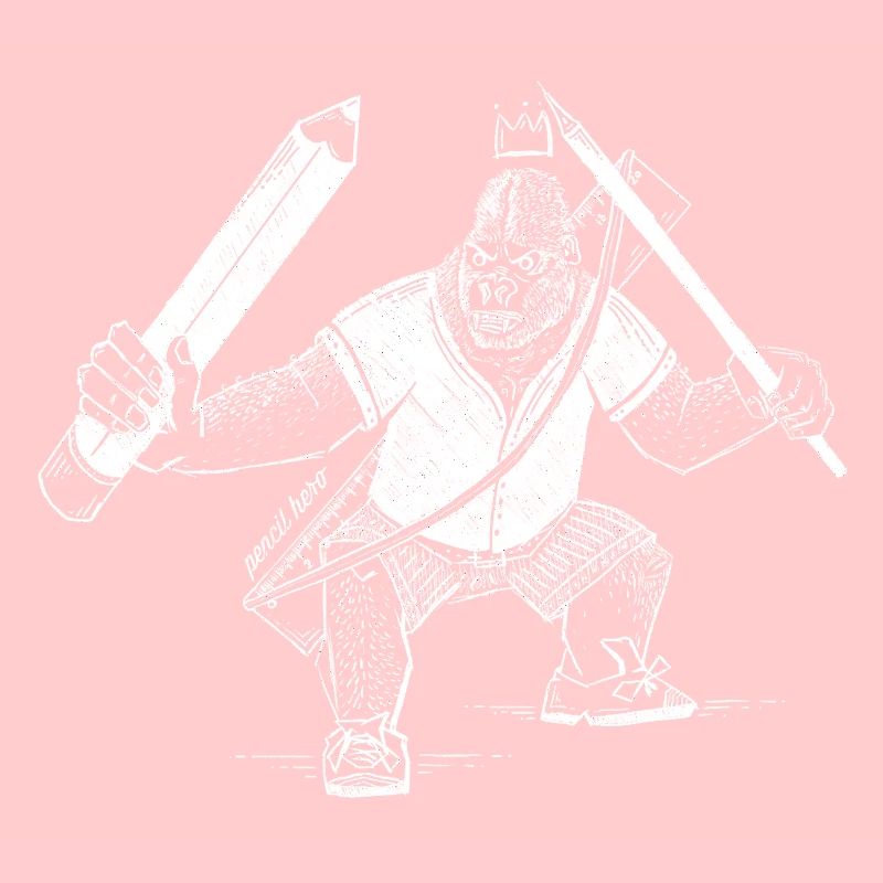 Creative King Gorilla – Der Chef mit dem Stift