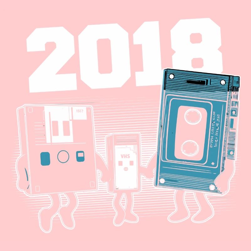 Vintage Born In 2018 Geburtstagsgeschenk 2018