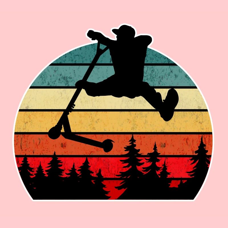 Escooter Scooter Stunt