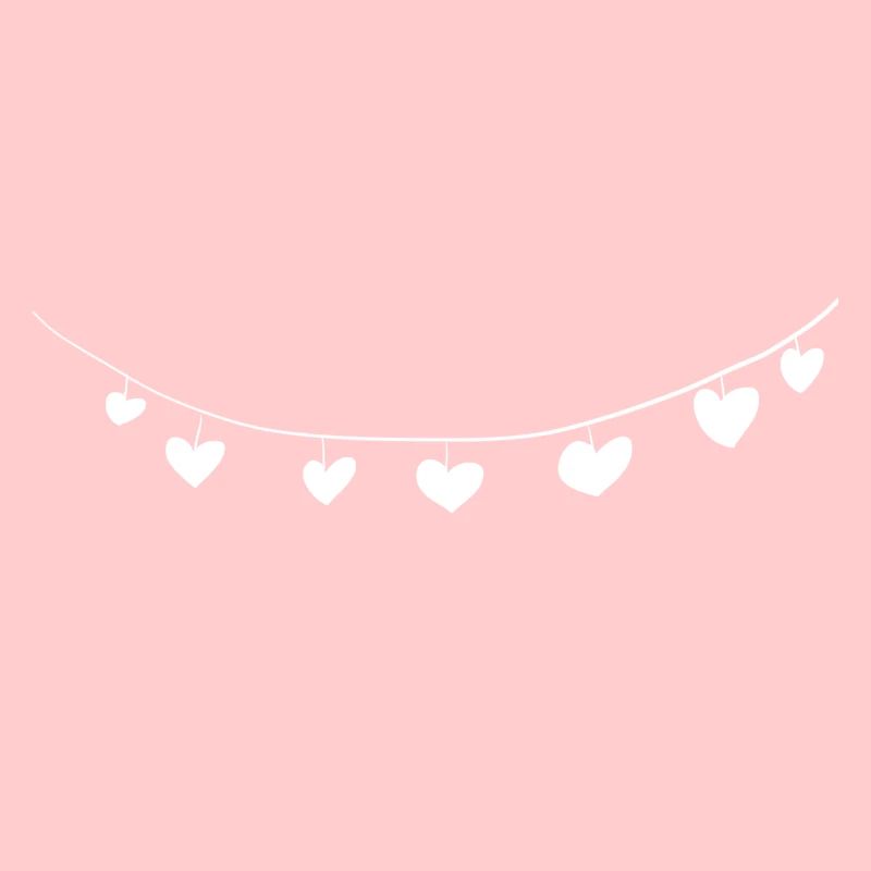 heart chain line stroke heart