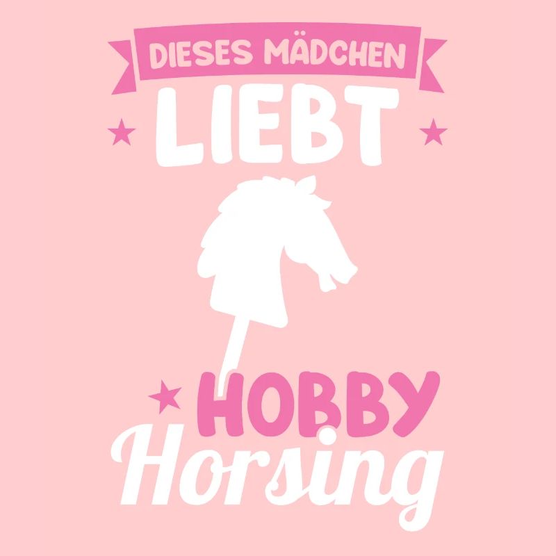 Hobby Horse Mädchen Reiterin Geschenk
