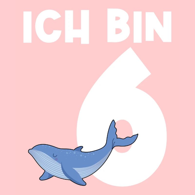 6.Geburtstag Wal Geburtstagsparty Geschenk