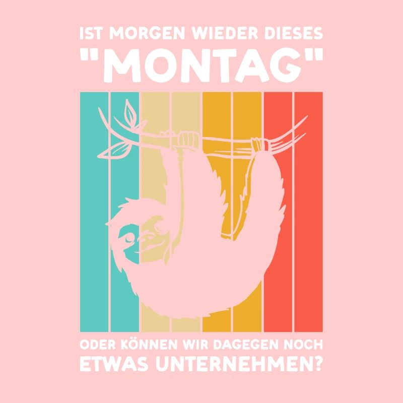 Faultier Sarkasmus Schwarzer Humor Geschenk