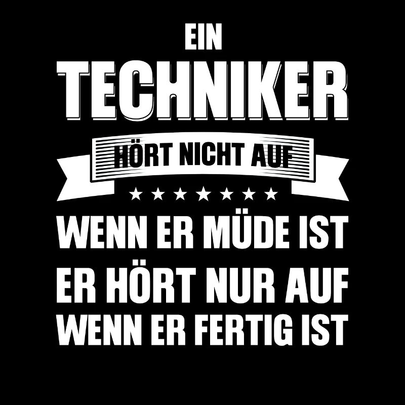 Techniker Beruf Technik Geschenk