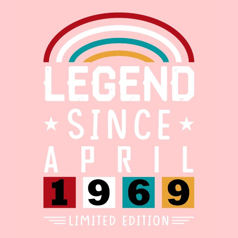 1969 Legend Since Geburtstag Geschenk April
