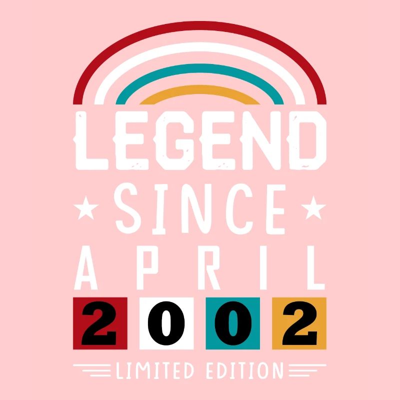 2002 Legend Since Geburtstag Geschenk April