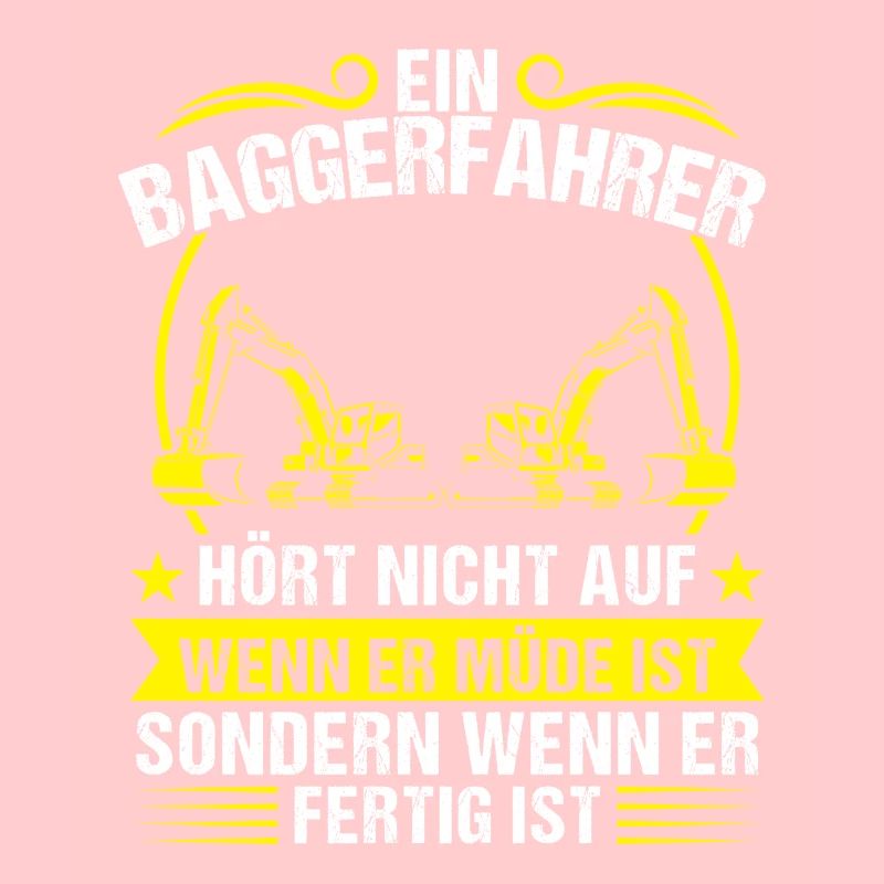 Baggerfahrer Beruf Lader Geschenk