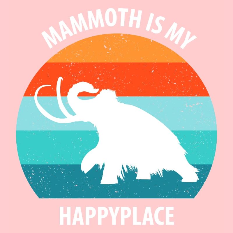 Lustiges Mammut Steinzeit Eiszeit Design Urzeit