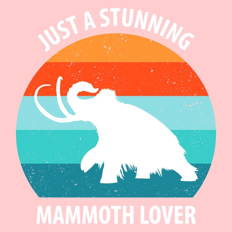 Lustiges Mammut Steinzeit Eiszeit Design Urzeit