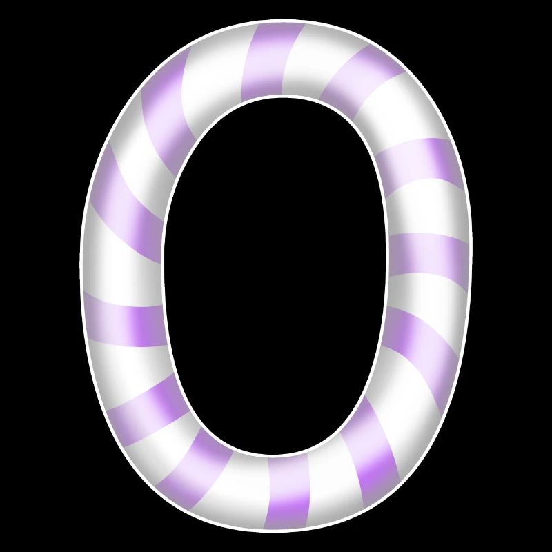 Geburtstag Streifen Null