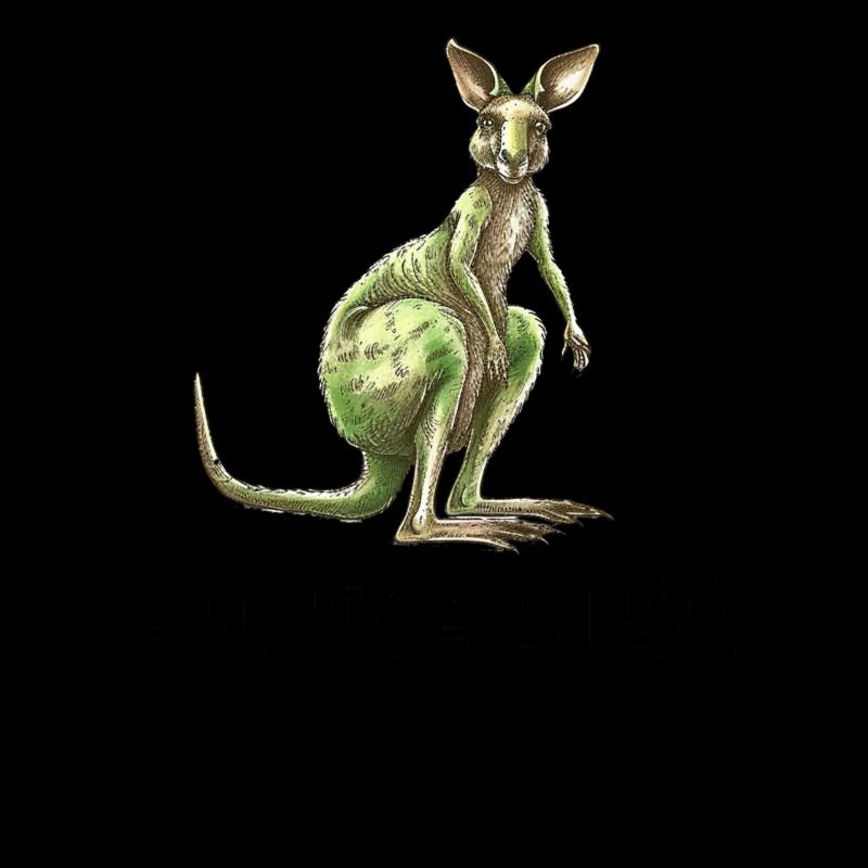 ausAustralia Roo Aussie Lustig Australien Känguru