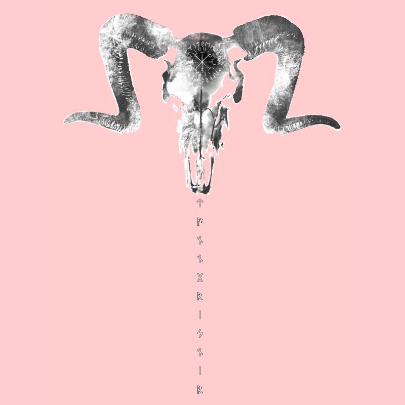 Ram Skull Mystical Symbolism