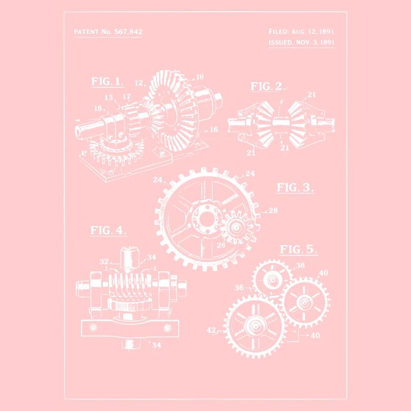 Vintage Gearwork Bauplan