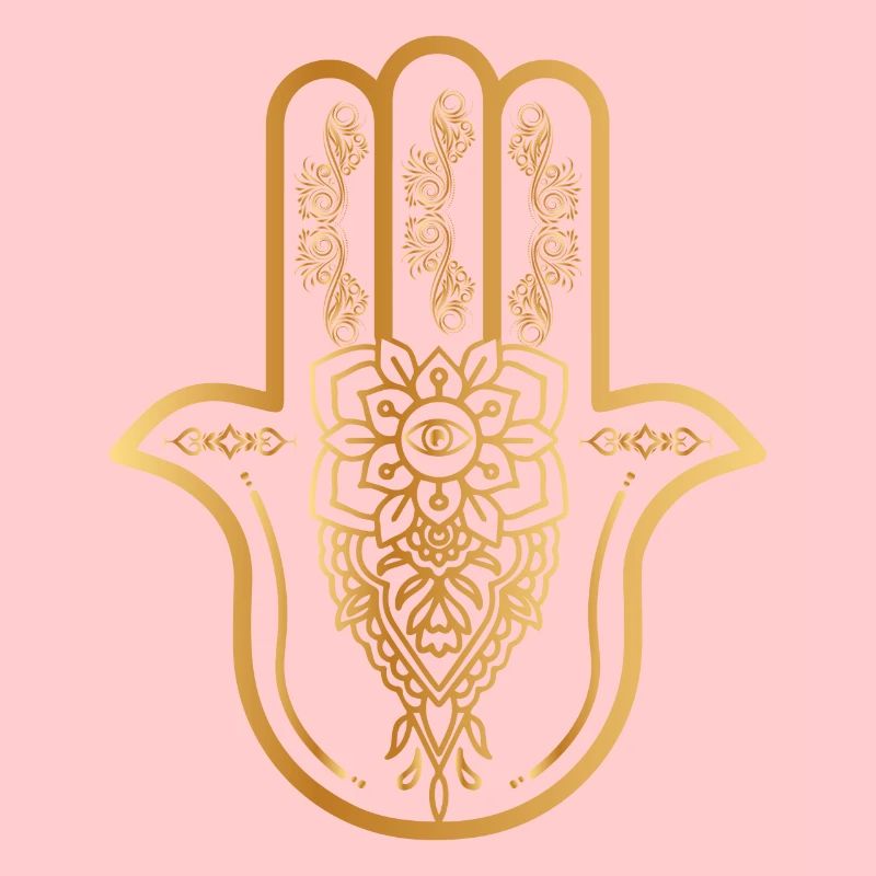 Main Hamsa dorée