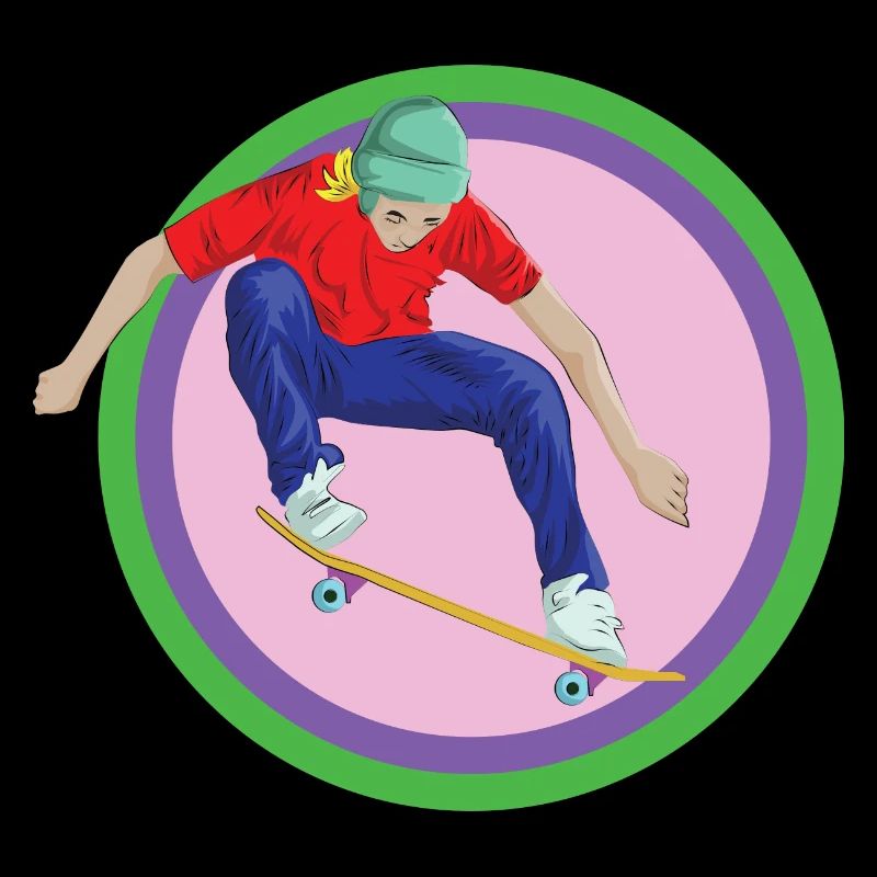 Skateboard Skater Halfpipe Stunt Backflip Board