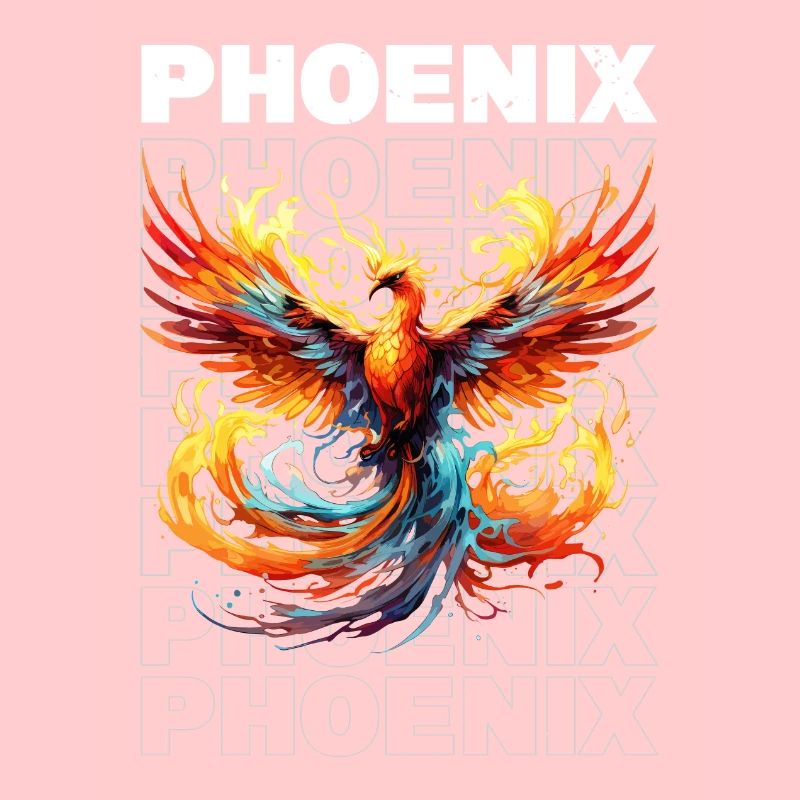 Phoenix Phoenix Fire Flames Bird Mythology