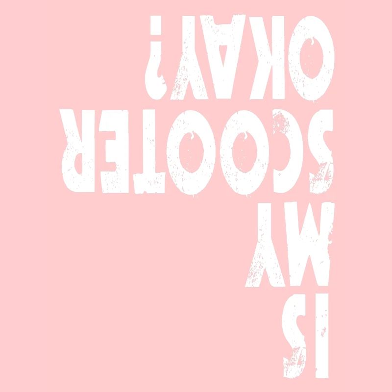 Scooter Roller Stunt Tretroller Spruch Geschenk