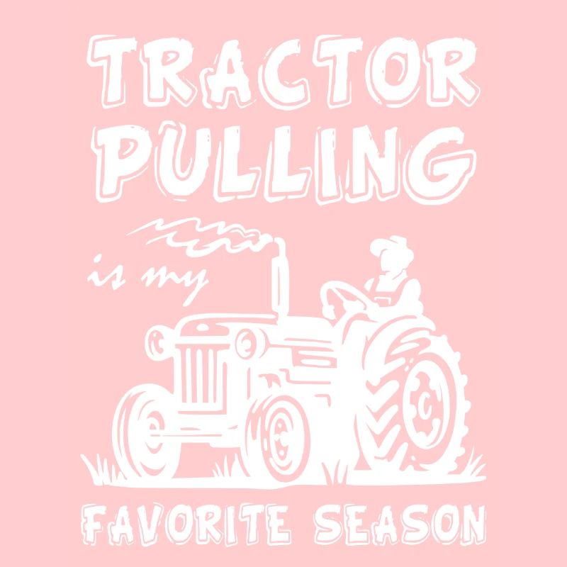Tractor Pulling Farm Worker