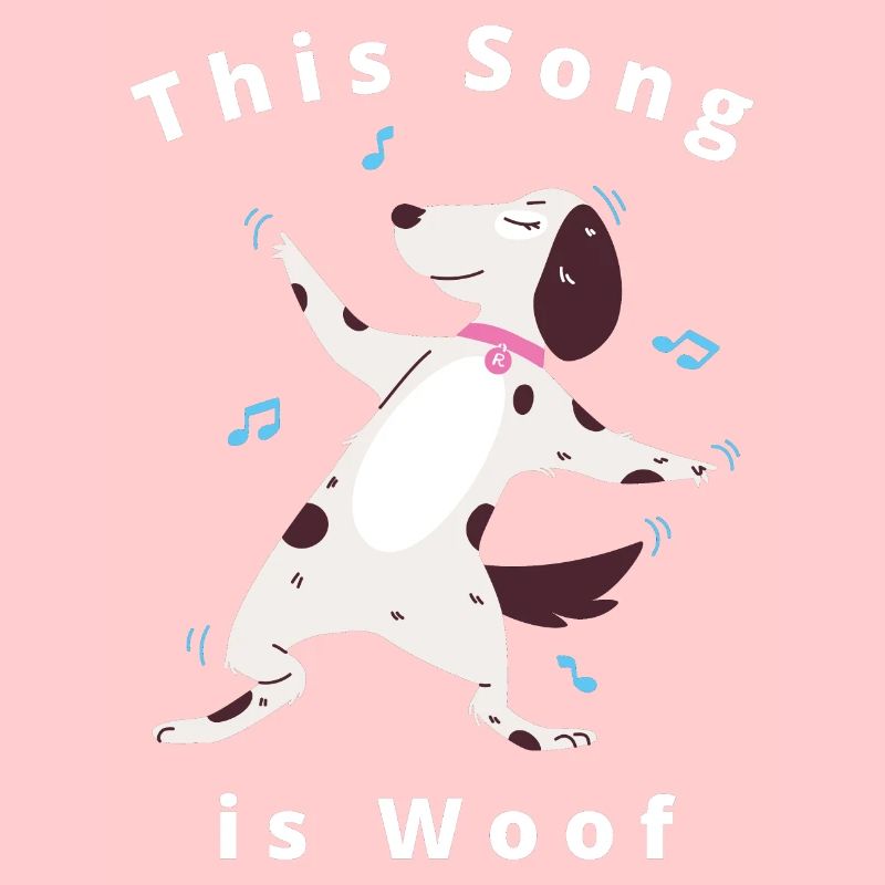 Conception drôle mignonne de crabot de danse