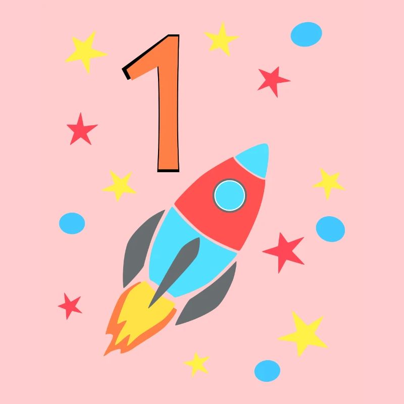 Birthday Rocket 1