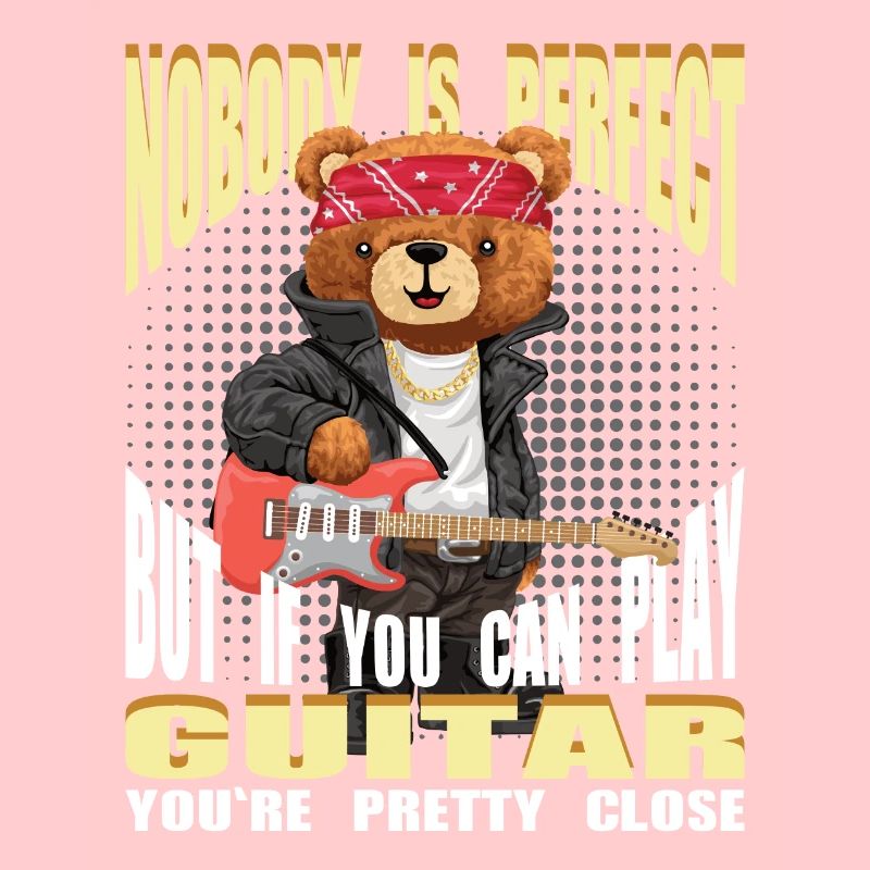 Guitar Teddy Bear - Nobody Is Perfect - Guitarist